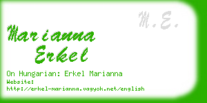 marianna erkel business card